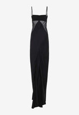 Silk Chiffon Slip Gown