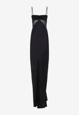 Silk Chiffon Slip Gown