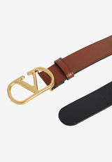 VLogo Leather Belt