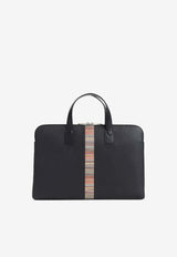 Signature Stripe Briefcase