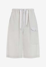 Elasticated Cargo Shorts