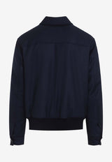 Zip-Up Bomber Jacket