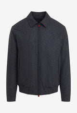 Zip-Up Bomber Jacket