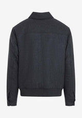 Zip-Up Bomber Jacket