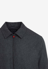 Zip-Up Bomber Jacket