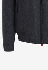 Zip-Up Bomber Jacket
