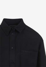 Embroidered Cocoon Shirt
