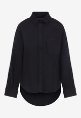 Embroidered Cocoon Shirt