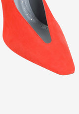 Duchesse 110 Suede Leather Pumps