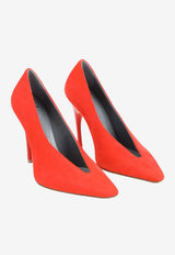 Duchesse 110 Suede Leather Pumps