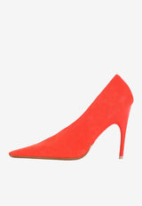 Duchesse 110 Suede Leather Pumps
