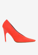 Duchesse 110 Suede Leather Pumps