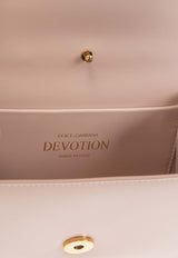 Dolce & Gabbana Small Devotion Calf Leather Handbag Pink BB6711 AV893-80412
