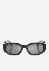 Versace Medusa Biggie Logo Sunglasses Gray 0VE4361 0-GB1 87