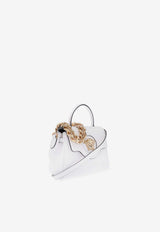 Versace Small La Medusa Shoulder Bag White DBFI040 DVIT2T-1W00V