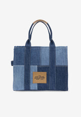 Marc Jacobs Large Denim Tote Bag Blue H018M06FA21 0-422