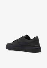 Dolce & Gabbana New Roma Leather Sneakers Black CS2036 A1065-80999