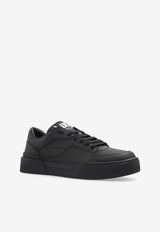 Dolce & Gabbana New Roma Leather Sneakers Black CS2036 A1065-80999