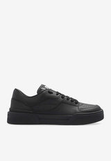 Dolce & Gabbana New Roma Leather Sneakers Black CS2036 A1065-80999