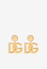 Dolce & Gabbana DG Logo Clip-On Earrings Gold WEN6P2 W1111-ZOO00