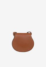 Chloé Small Marcie Calf Leather Crossbody Bag Brown CHC22AS680 I31-25M