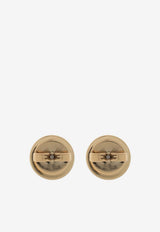 Tory Burch Kira Enamel Stud Earrings Black 90547 0-720
