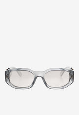 Versace Medusa Biggie Mirrored Sunglasses Gray 0VE4361 0-311 6G