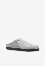 Birkenstock Zermatt Rivet Felted Mules Gray 1015086 0-LIGHT GRAY