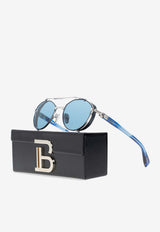 Brigade Oval Sunglasses