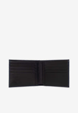 Ferragamo Gancini Bi-Fold Leather Wallet Navy 66A063 REVIVAL GANC 744850-DEEP OCEAN