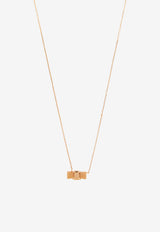 Ferragamo Bow Charm Necklace Gold 760547 NKL FIOCCO V 998985-ORO