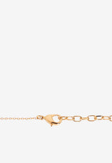Ferragamo Bow Charm Necklace Gold 760547 NKL FIOCCO V 998985-ORO