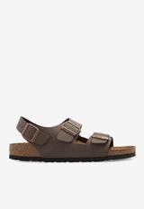 Birkenstock Milano Birko-Flor Sandals Brown 634503 0-MOCHA