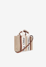 Chloé Mini Woody Handbag Beige CHC22AP237 I26-90U