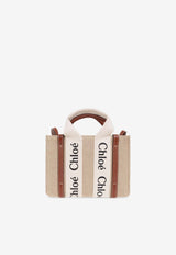 Chloé Mini Woody Handbag Beige CHC22AP237 I26-90U