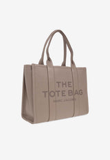 Marc Jacobs Large Leather Tote Bag Gray H020L01FA21 0-055