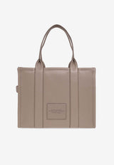 Marc Jacobs Large Leather Tote Bag Gray H020L01FA21 0-055