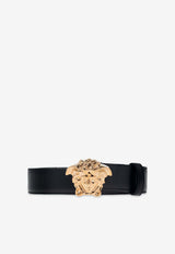 Versace Medusa-Buckle Leather Belt Black DCU4747 DVTP1-KVO41