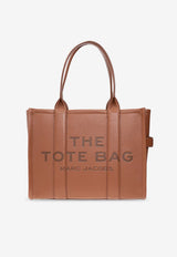 Marc Jacobs Large Leather Tote Bag Brown H020L01FA21 0-212