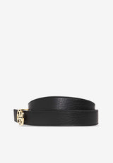 Tory Burch Double T Reversible Belt Black 138935 0-001