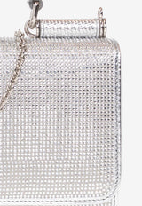 Dolce & Gabbana X Kim Rhinestone Embellished Handbag Silver BI3259 AN241-8C964