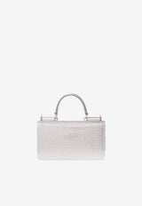 Dolce & Gabbana X Kim Rhinestone Embellished Handbag Silver BI3259 AN241-8C964