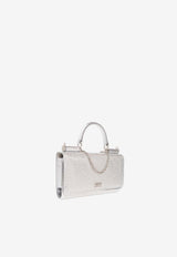 Dolce & Gabbana X Kim Rhinestone Embellished Handbag Silver BI3259 AN241-8C964