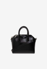 Givenchy Mini Antigona Calf Leather Handbag Black BB50T NB1R0-001