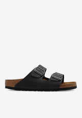 Birkenstock Arizona Leather Slides Black 552113 0-BLACK