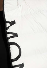 Moncler Cenis Zip-Up Down Vest White I20931A00036 53333-042
