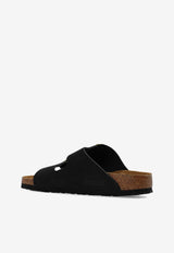 Birkenstock Arizona Big Buckle Birko-Flor Slides Black 1023290 0-BLACK