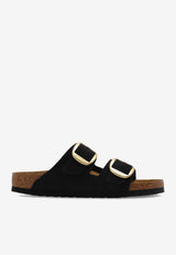 Birkenstock Arizona Big Buckle Birko-Flor Slides Black 1023290 0-BLACK