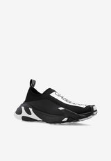 Dolce & Gabbana Stretch Slip-On Sneakers Black CK2172 AH414-8S597