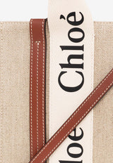Chloé Small Woody Tote Bag Beige CHC22AS397 I26-90U